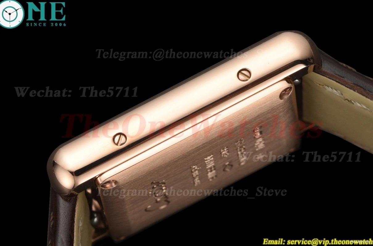 F1F Tank White Louis LE Brown RG 22mm Dial Quartz 0114